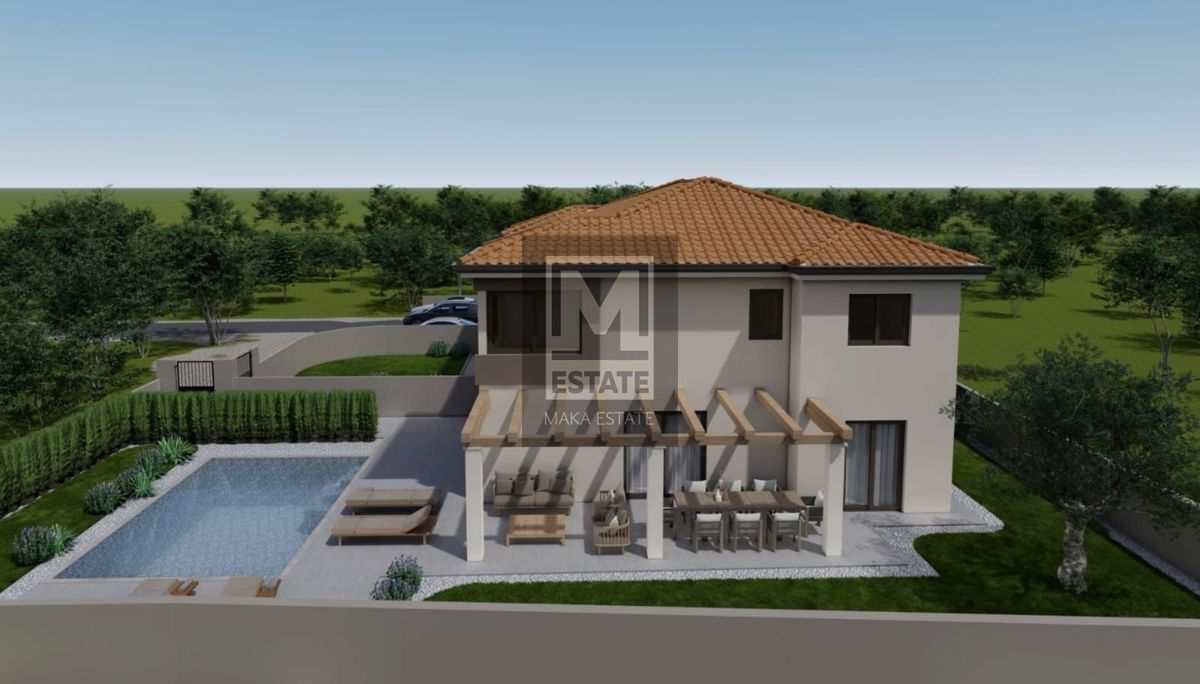 Parenzo, dintorni, Bella casa bifamiliare con piscina!