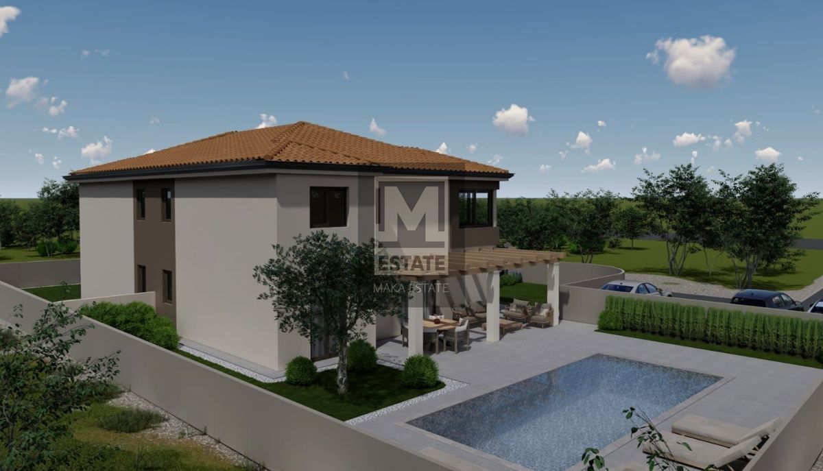 Parenzo, dintorni, Bella casa bifamiliare con piscina!