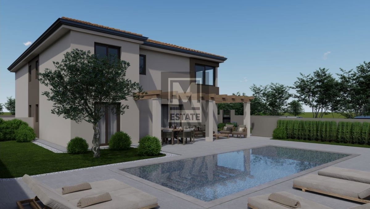 Parenzo, dintorni, Bella casa bifamiliare con piscina!