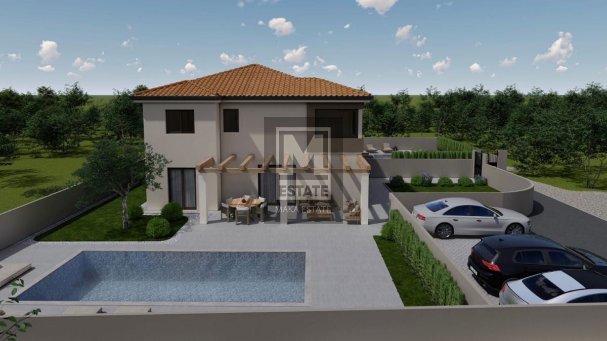 Parenzo, dintorni, Bella casa bifamiliare con piscina!