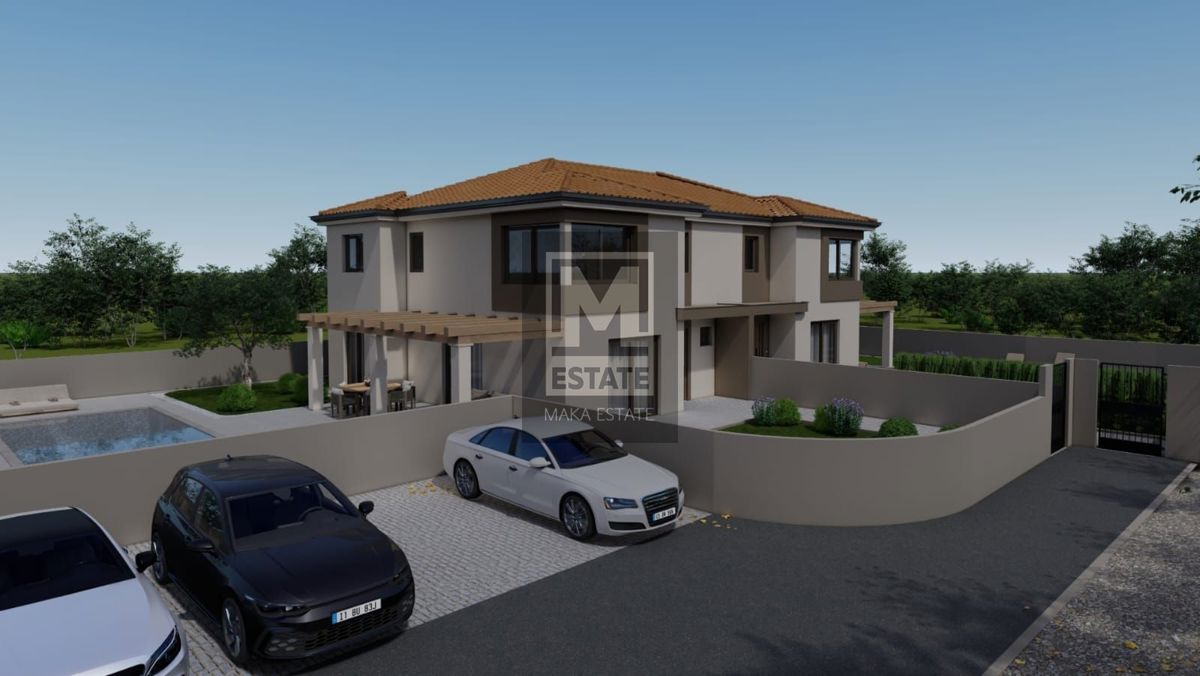 Parenzo, dintorni, Bella casa bifamiliare con piscina!
