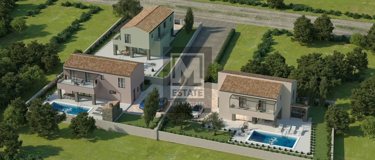 Poreč, dintorni, casa con vista mare