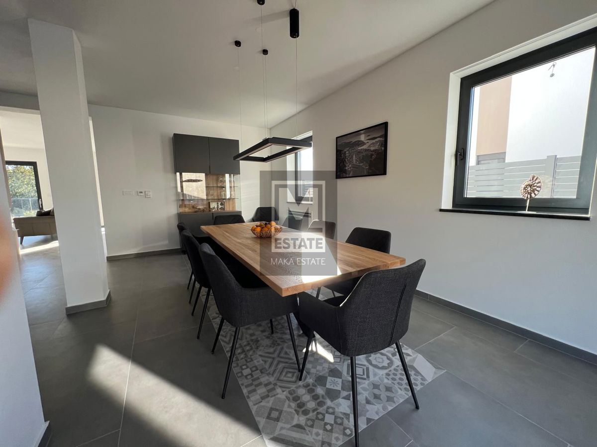 Smoljanci , dintorni, Bellissima villa moderna con vista mare!