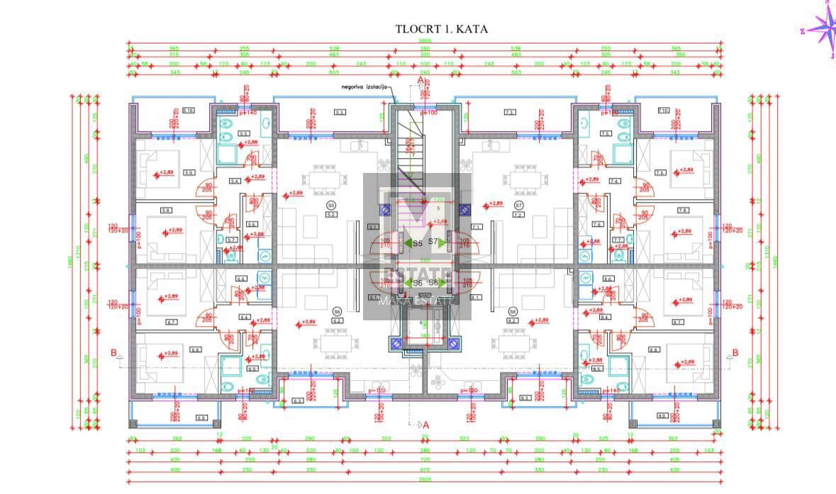 Parenzo, dintorni, Appartamento al piano terra con loggia!