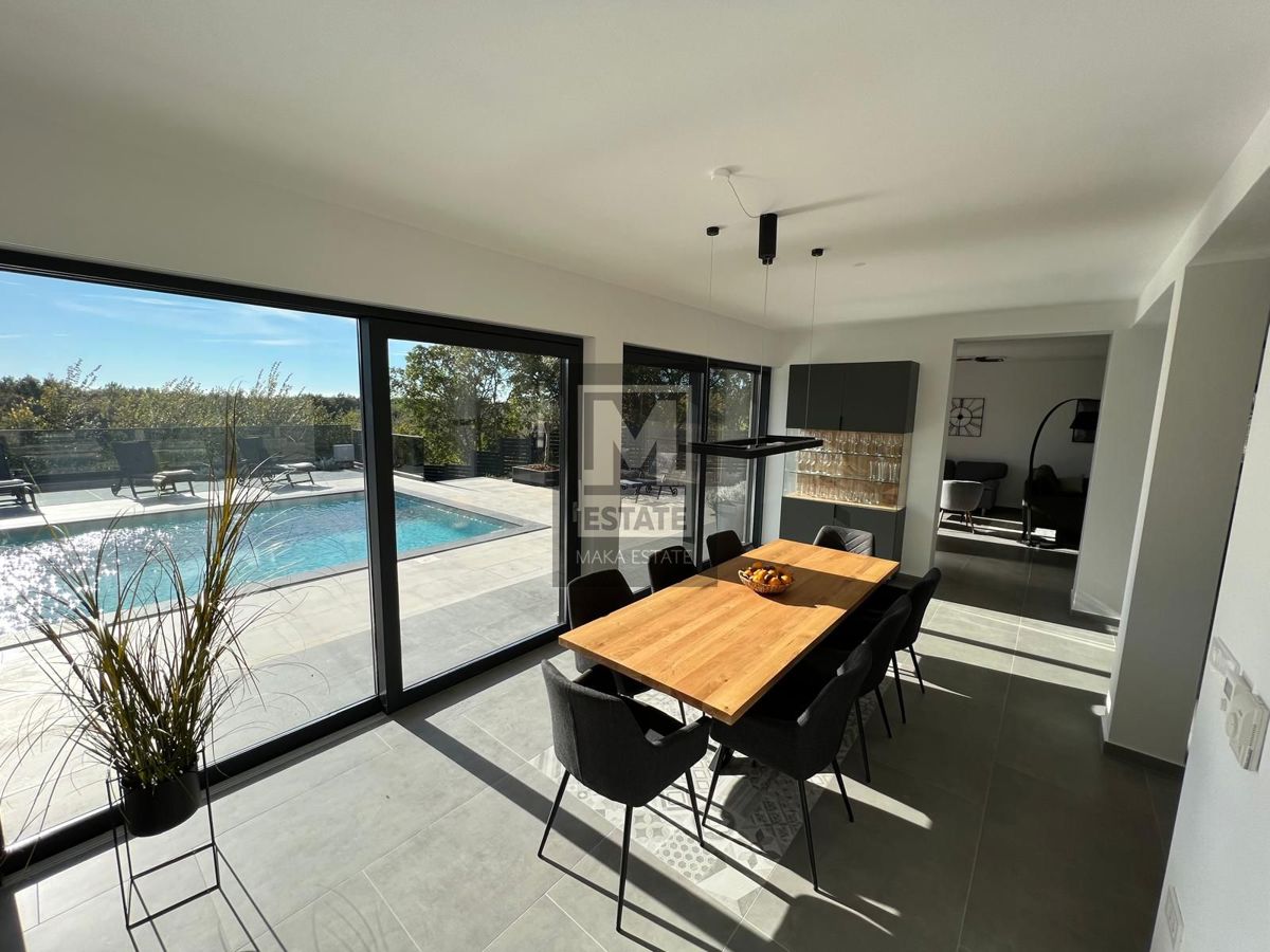 Smoljanci , dintorni, Bellissima villa moderna con vista mare!