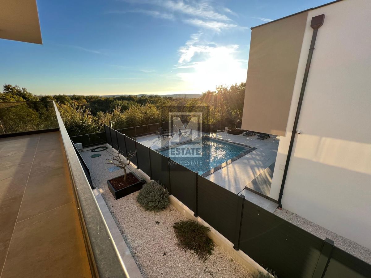 Smoljanci , dintorni, Bellissima villa moderna con vista mare!