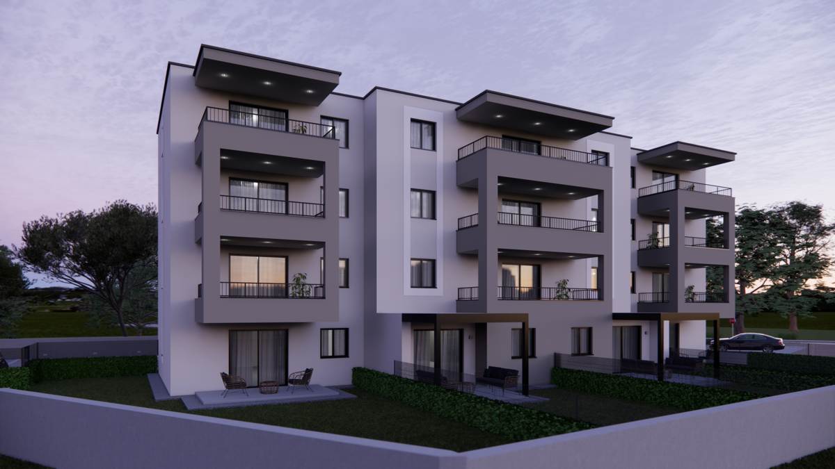 Parenzo, dintorni, appartamento con due camere da letto con vista mare!