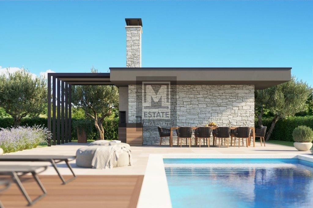 Parenzo, dintorni, Casa di lusso con vista sulle Alpi e sul mare