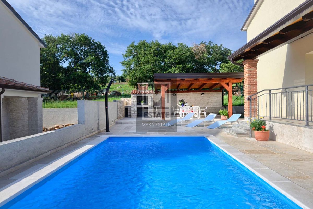 Parenzo, dintorni, Casa indipendente con piscina e vista mare