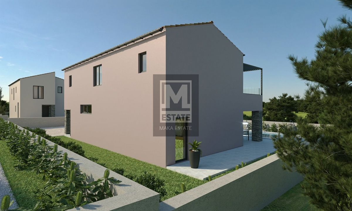 Poreč, dintorni, casa con vista mare