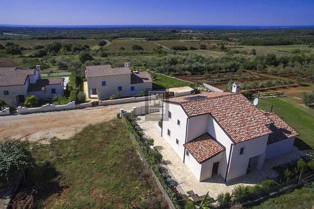 Parenzo, dintorni, fantastica villa con vista panoramica sul mare!