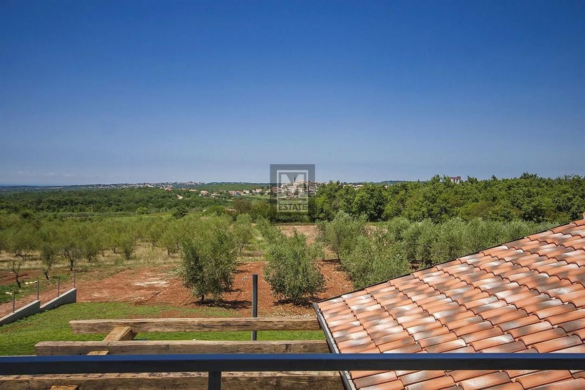 Parenzo, dintorni, fantastica villa con vista panoramica sul mare!