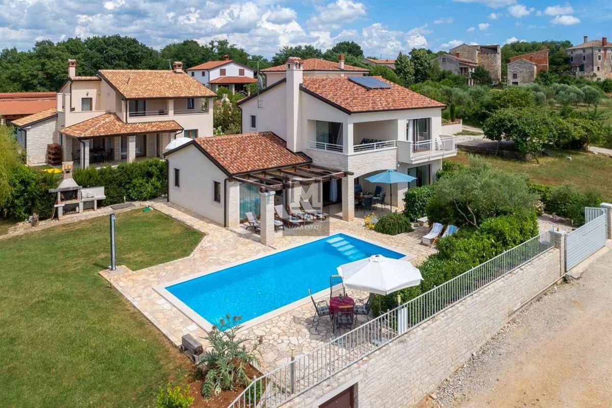 Parenzo, dintorni, fantastica villa con vista panoramica sul mare!