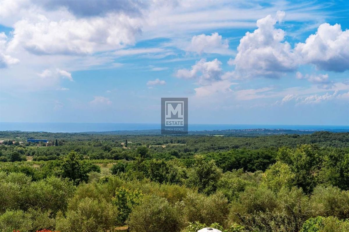 Parenzo, dintorni, fantastica villa con vista panoramica sul mare!