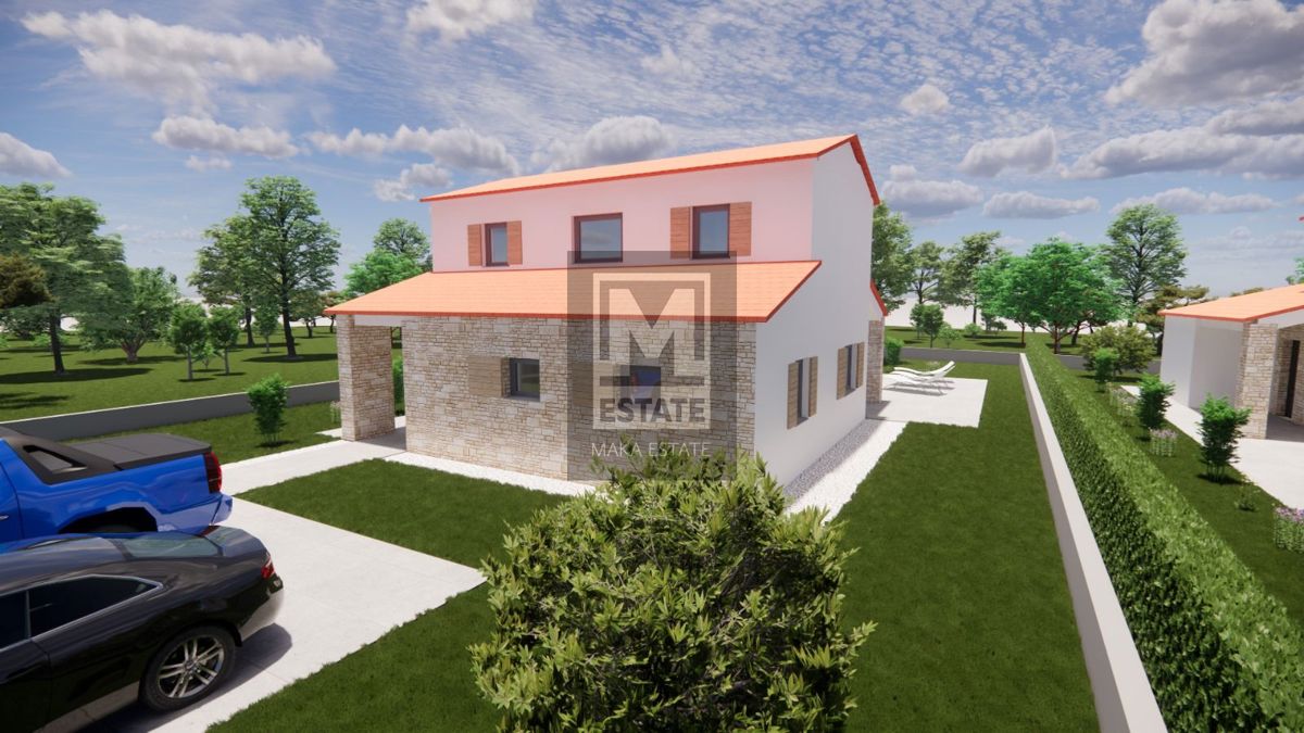 Parenzo, dintorni, terreno edificabile con progetto!
