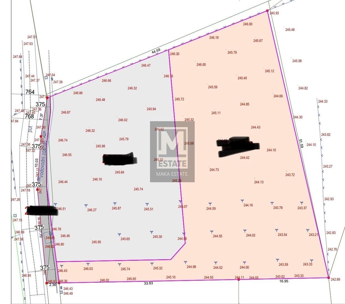 Parenzo, Kaštelir-Tadini, 2 Terreno edificabile con permesso di costruire per due case e terreno agricolo!!