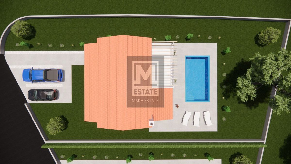 Parenzo, Kaštelir-Tadini, 2 Terreno edificabile con permesso di costruire per due case e terreno agricolo!!