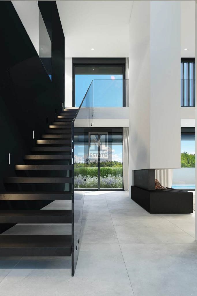 Parenzo, dintorni, lussuosa villa moderna con vista mare!