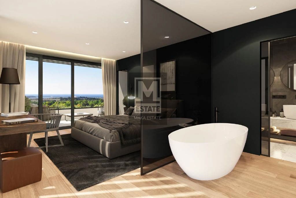 Parenzo, dintorni, lussuosa villa moderna con vista mare!