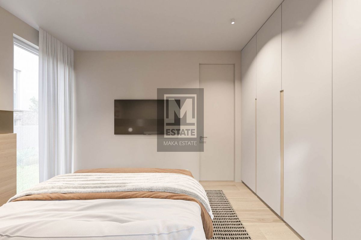 Cittanova, dintorni, Appartamento con terrazza sul tetto a 300 m dal mare