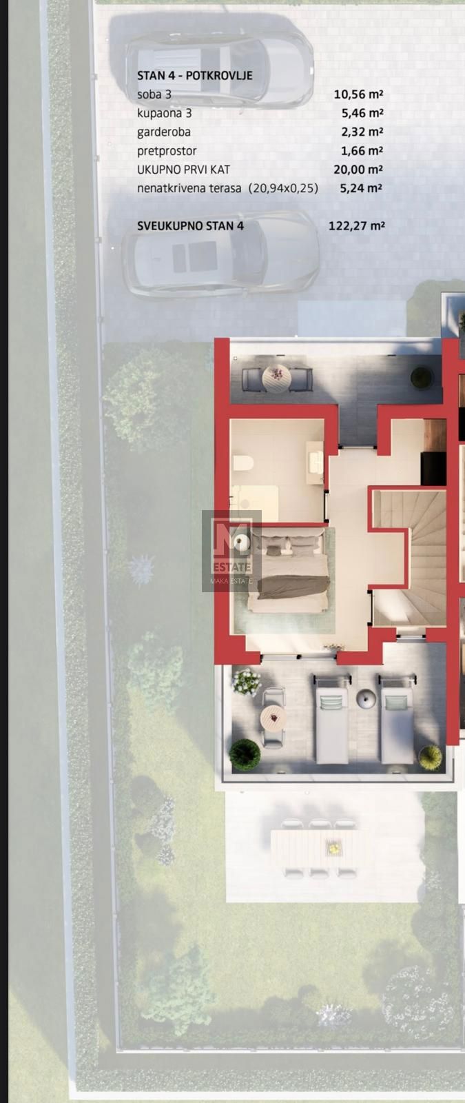 Parenzo, dintorni, moderna casa a schiera, a 2 km dal mare!
