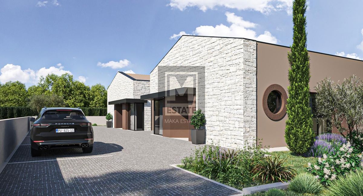 Parenzo, dintorni - Casa moderna con piscina