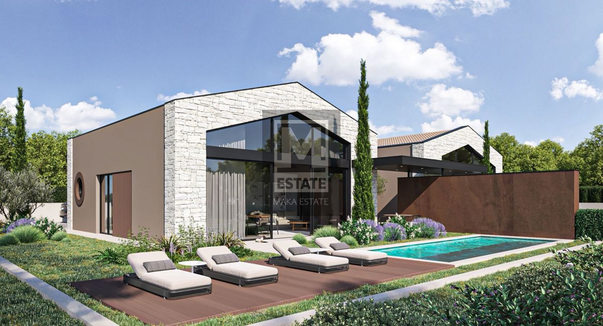 Parenzo, dintorni - Casa moderna con piscina