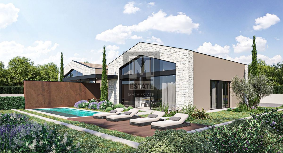 Parenzo, dintorni - Casa moderna con piscina