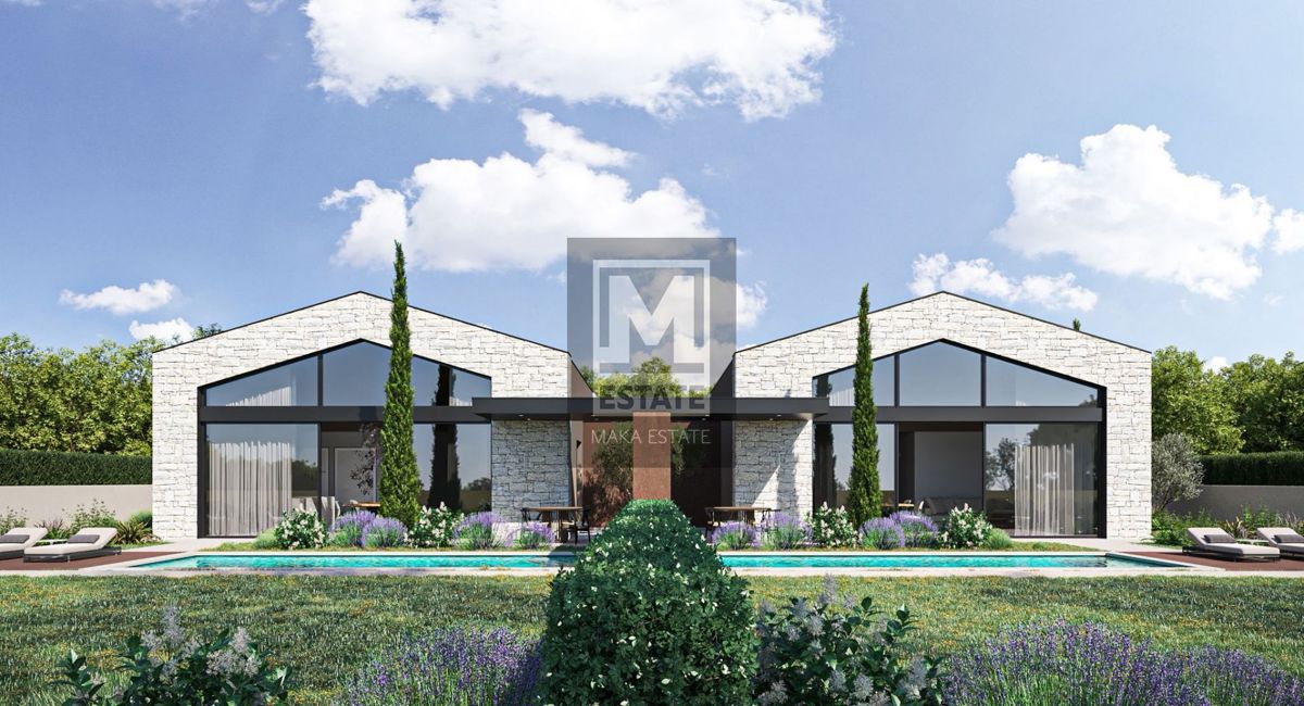 Parenzo, dintorni - Casa moderna con piscina