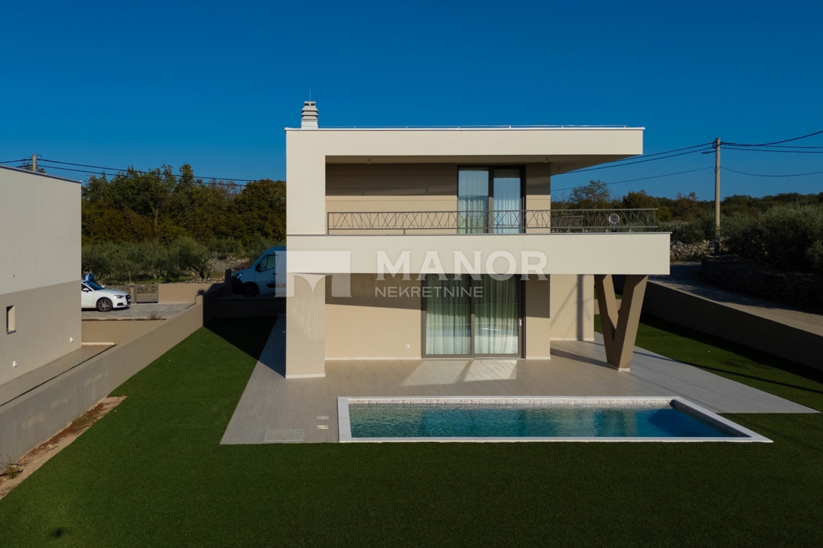 ISOLA DI KRK, LINARDIĆI – Villa Indipendente con Piscina