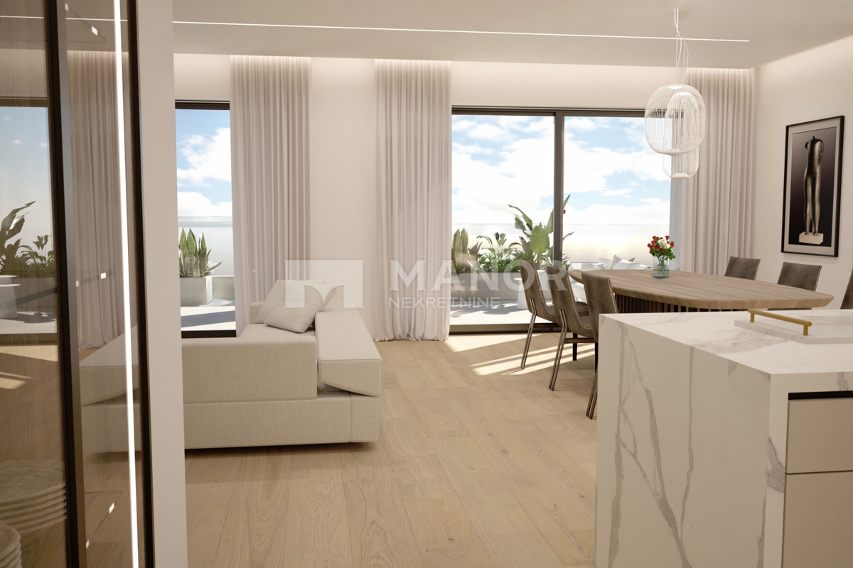 Luxus penthouse Rovinj központjában