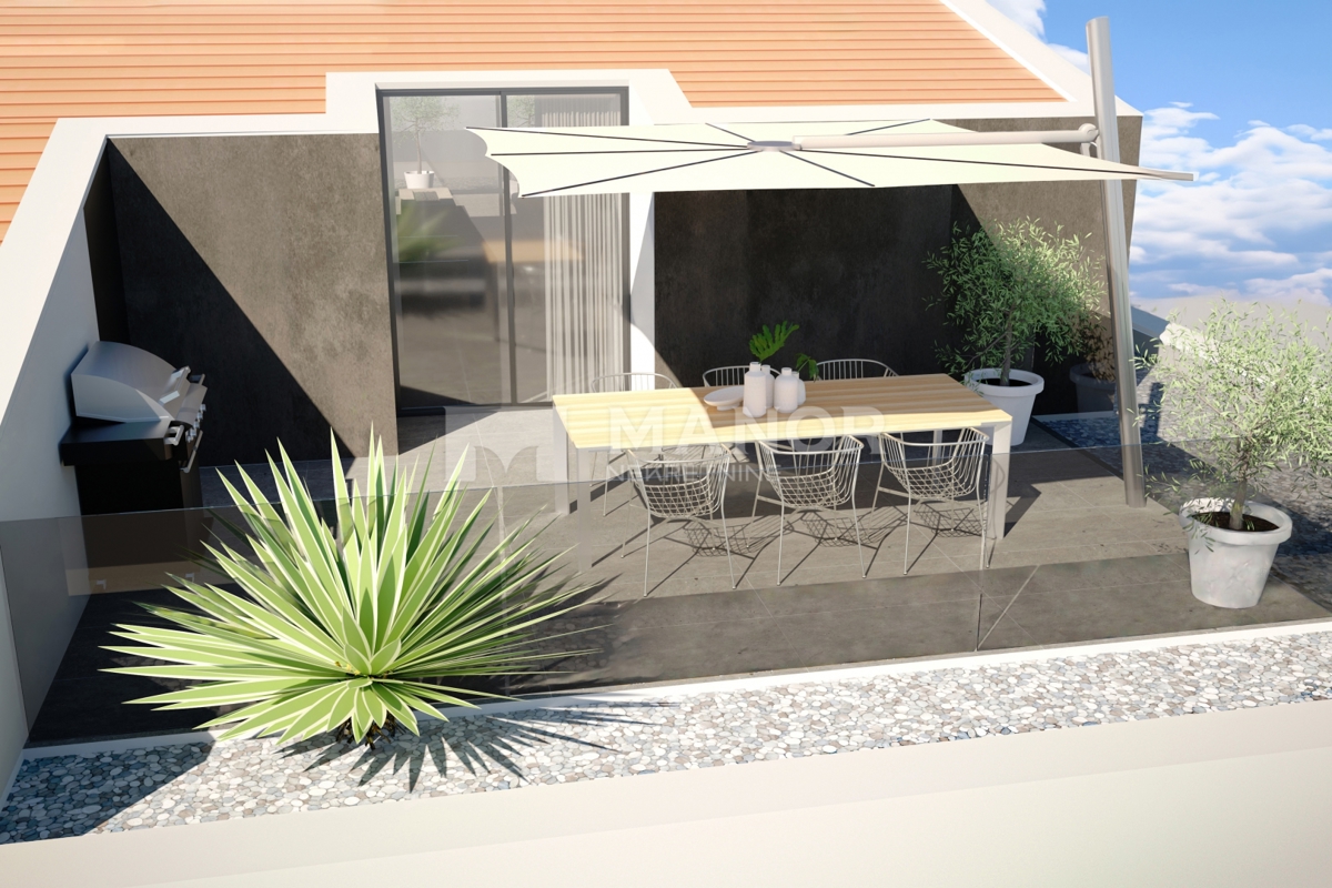 Luxus penthouse Rovinj központjában