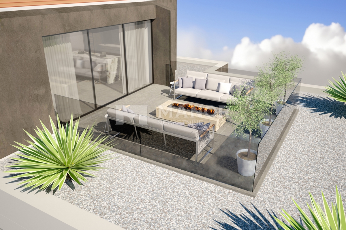 Luxus penthouse Rovinj központjában
