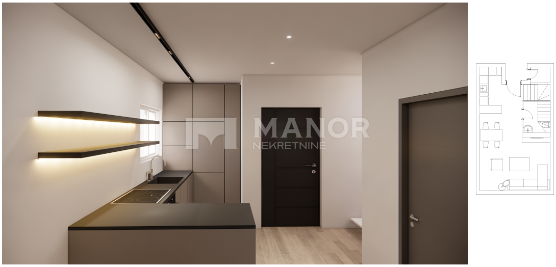 Appartamento Škurinje, Rijeka, 98m2