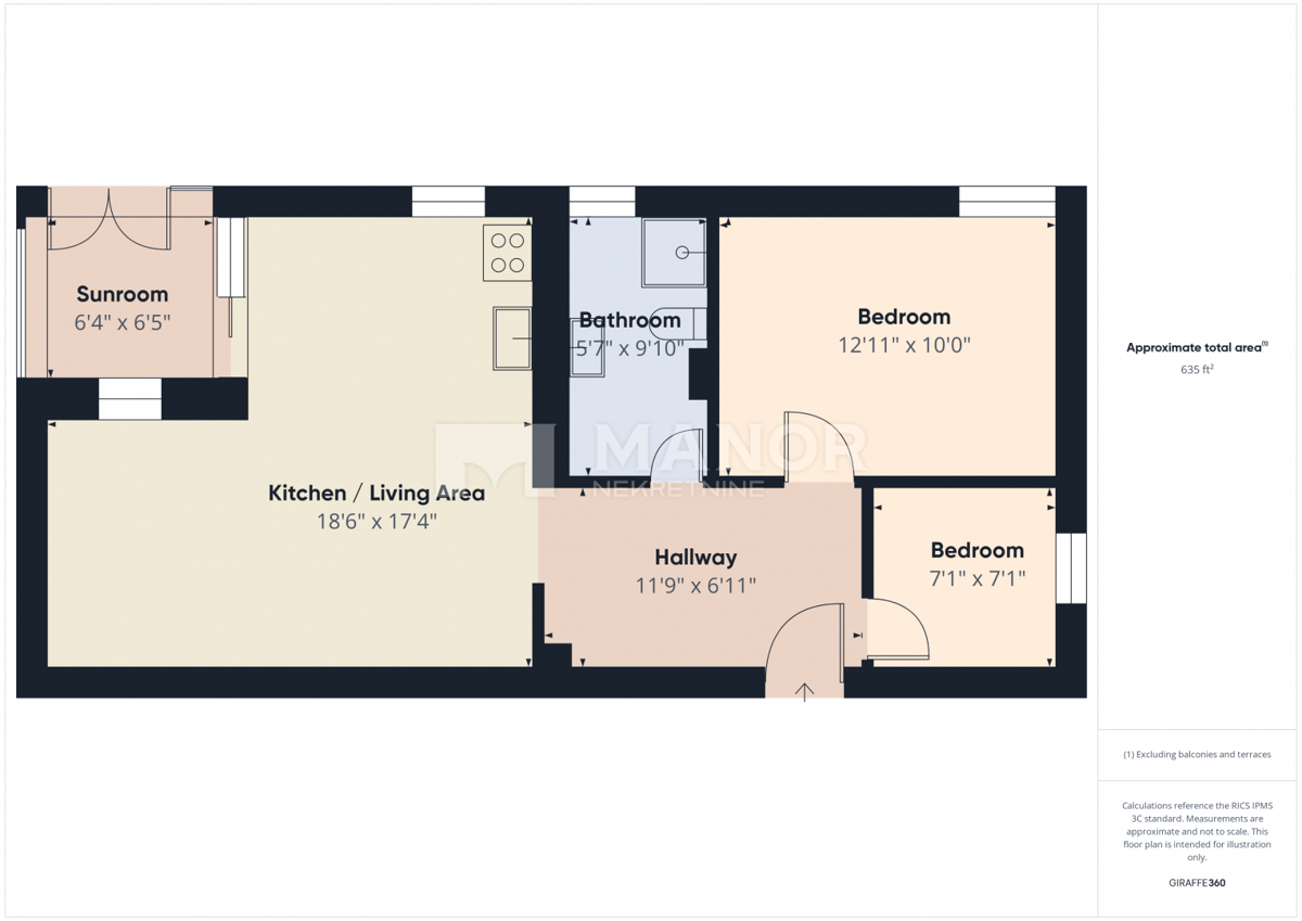 Appartamento Novi Vinodolski, 66m2