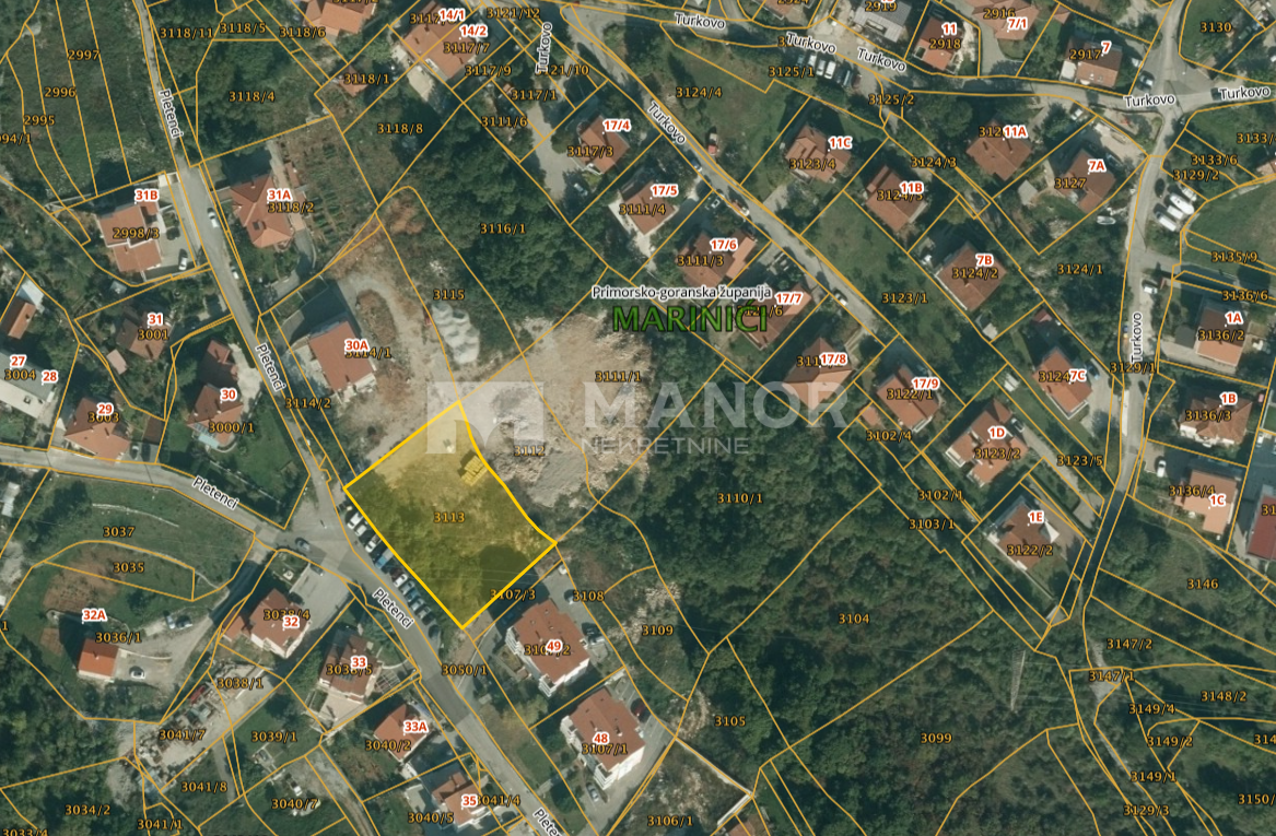 Terreno edificabile Hosti, Rijeka, 4.500m2