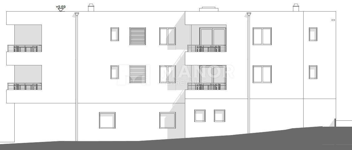 Appartamento Marinići, Viškovo, 88m2