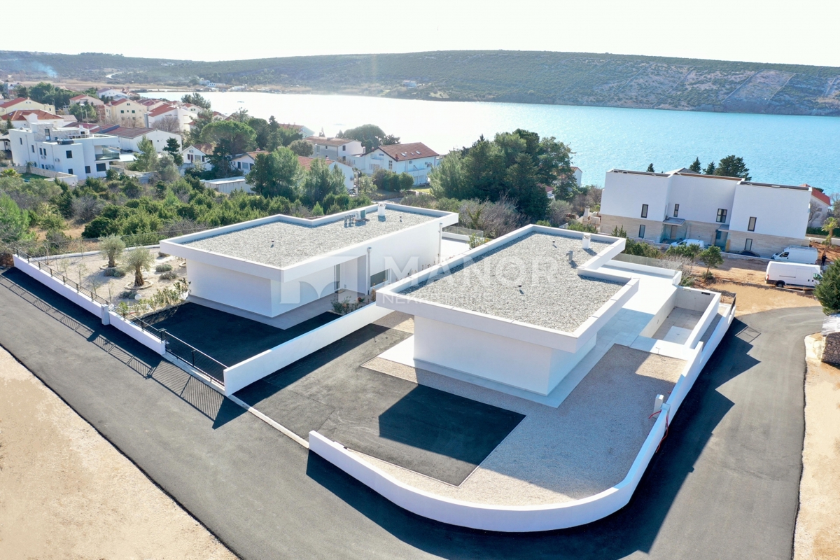 ISOLA DI PAG, NOVALJA – Villa con piscina a sfioro e vista mare
