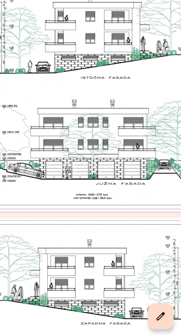 Appartamento Hreljin, Bakar, 56m2