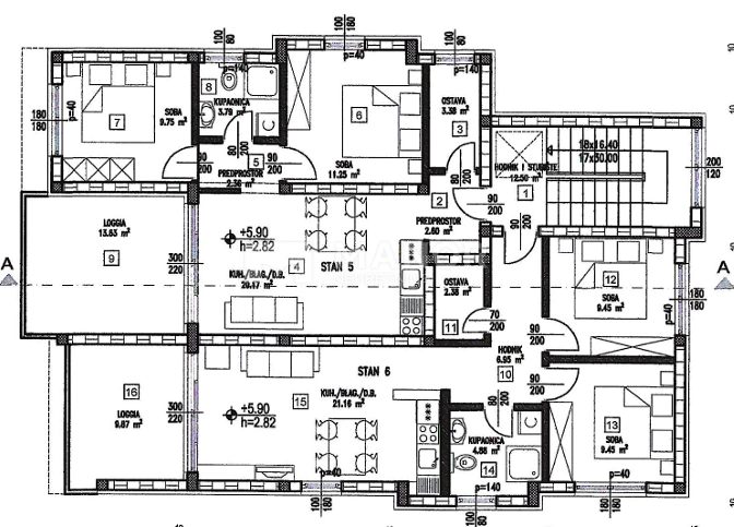 Appartamento Novi Vinodolski, 62m2