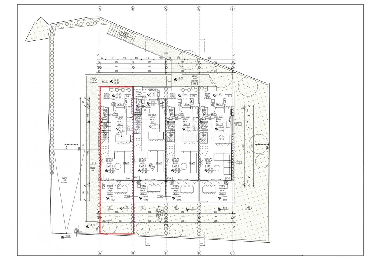 Appartamento Krk, 116m2