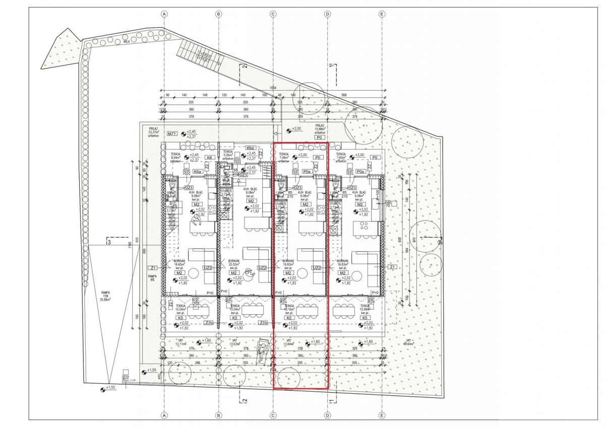Appartamento Krk, 117m2