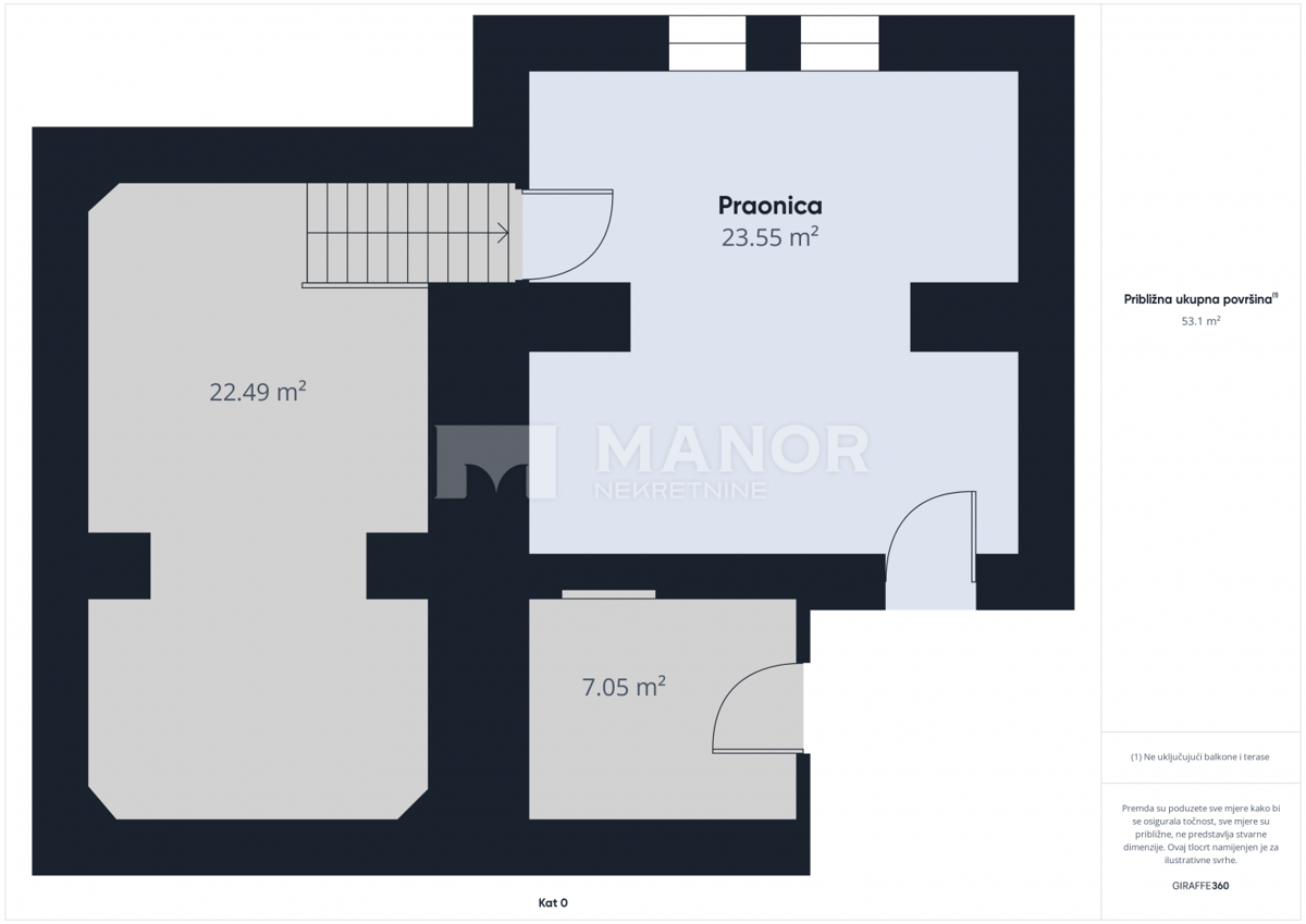 OPATIJA, CENTRO – Appartamento 3 camere da letto + sala da pranzo in villa austro-ungarica, a 50 m dal mare