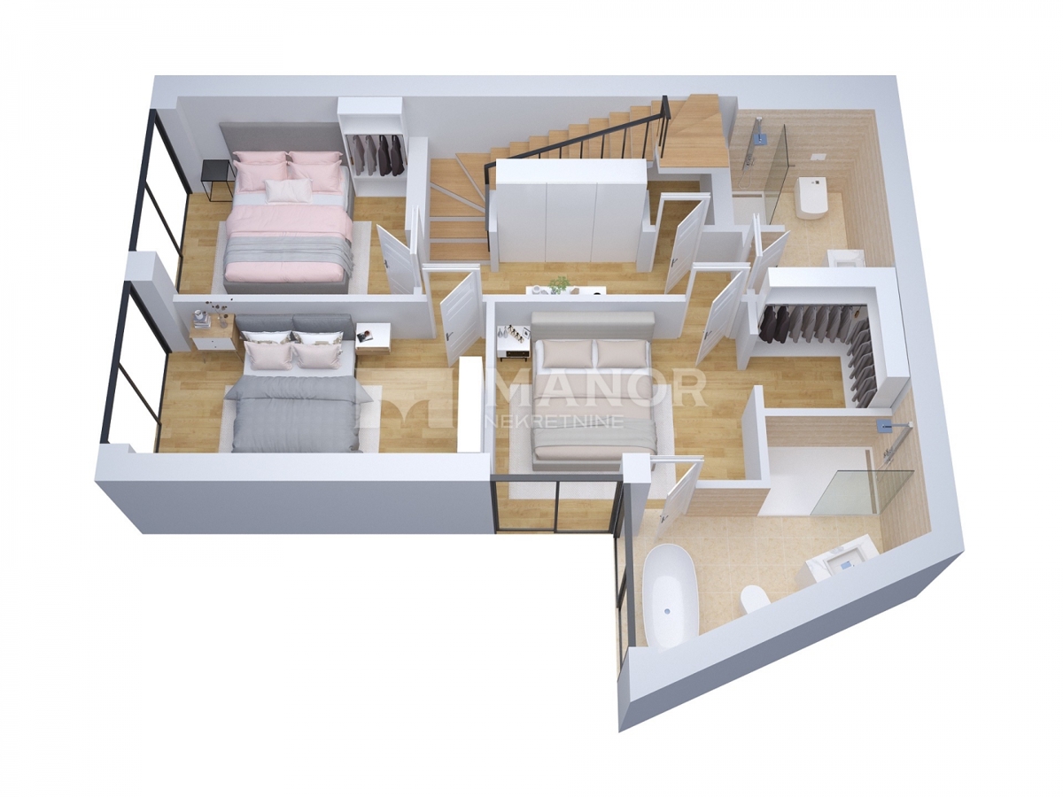 Casa Brzac, Krk, 135m2