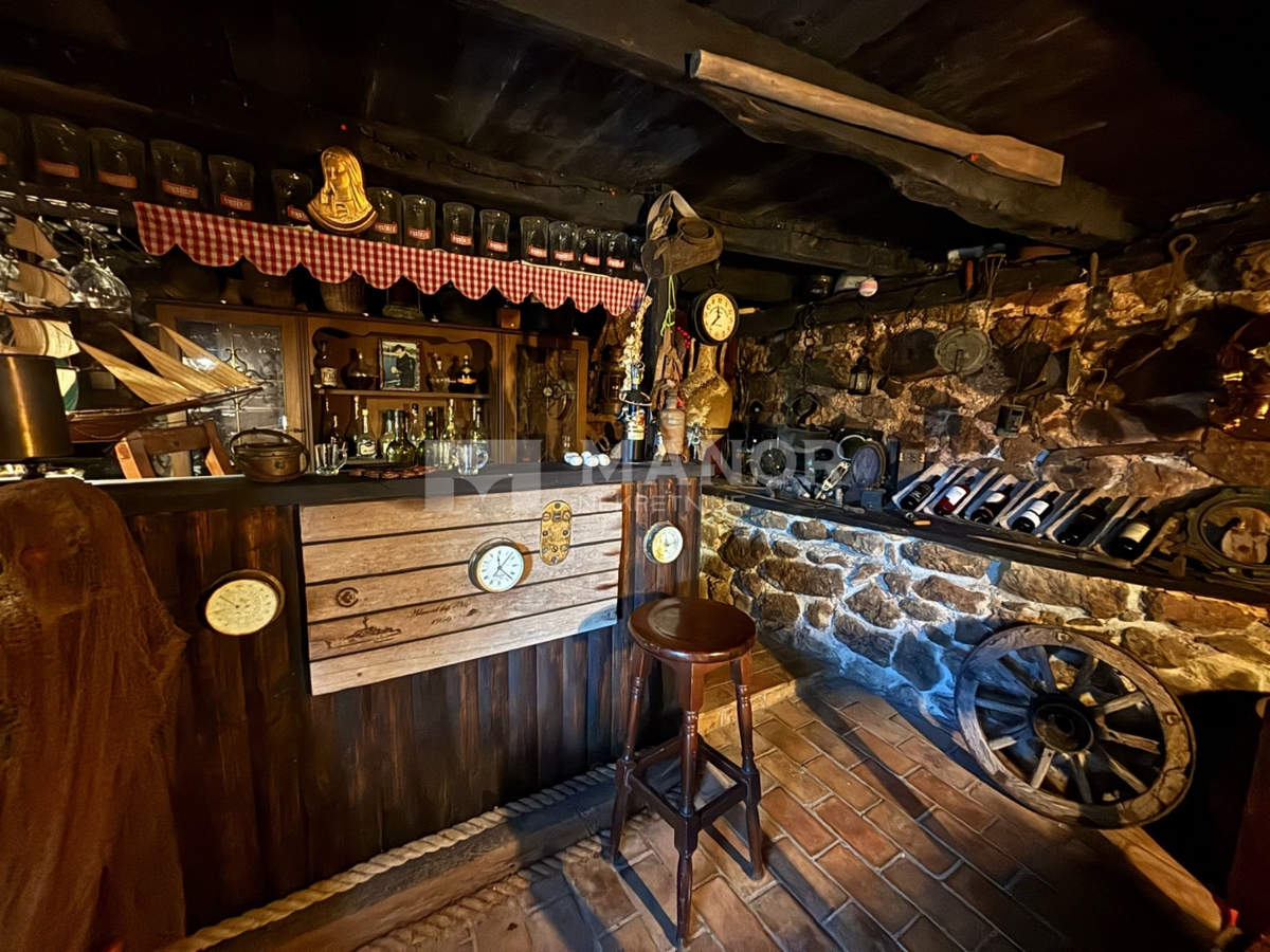 LOVRAN, LIGANJ – Casa in pietra con vista panoramica