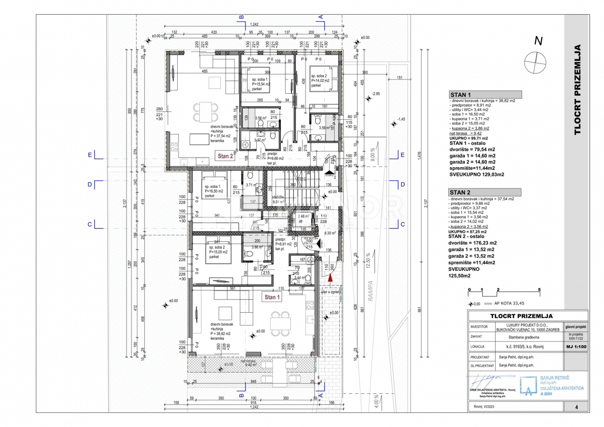 Appartamento Rovinj, 87,25m2