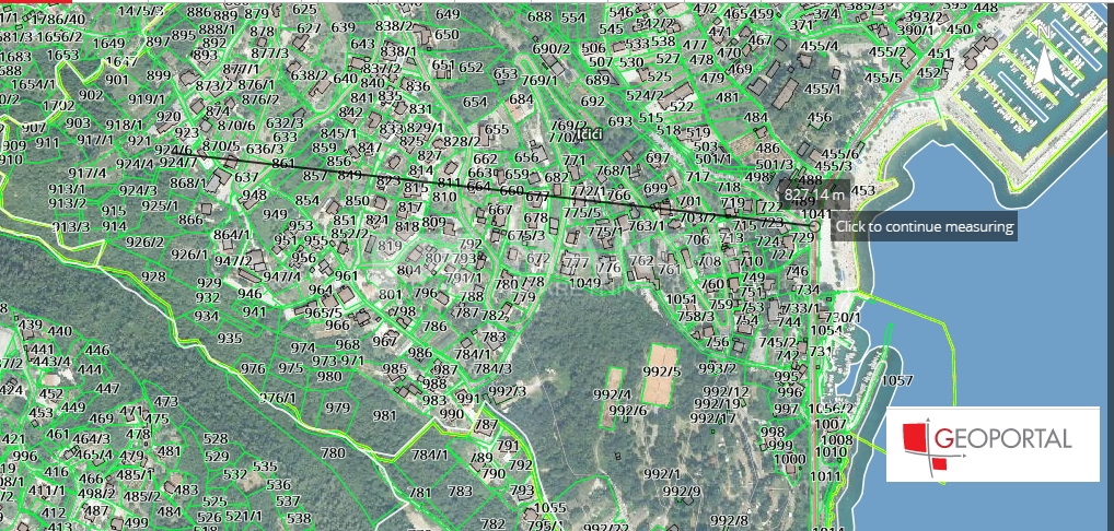 Terreno edificabile Ičići, Opatija - Okolica, 770m2