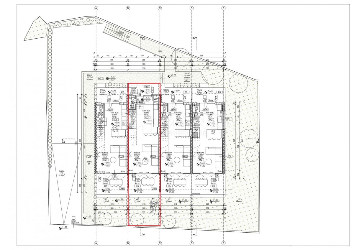 Appartamento Krk, 123m2