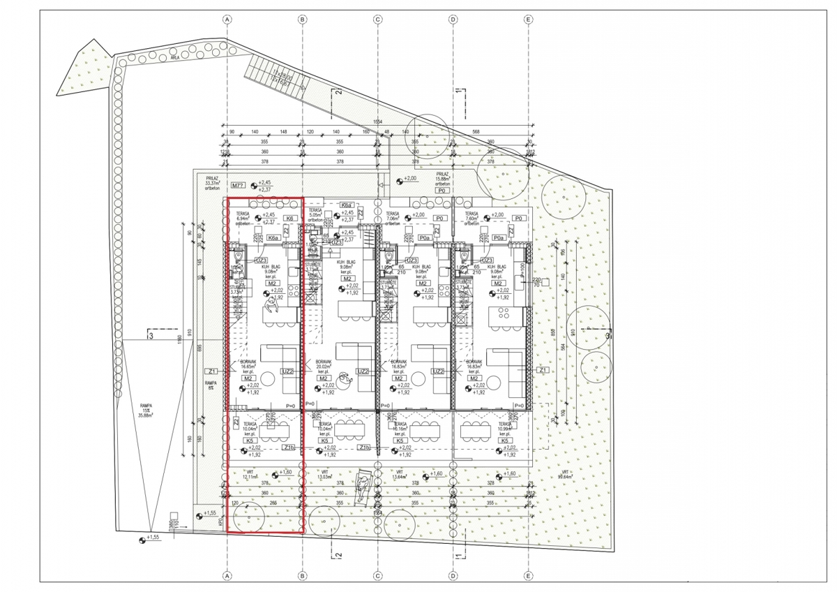 Appartamento Krk, 116m2