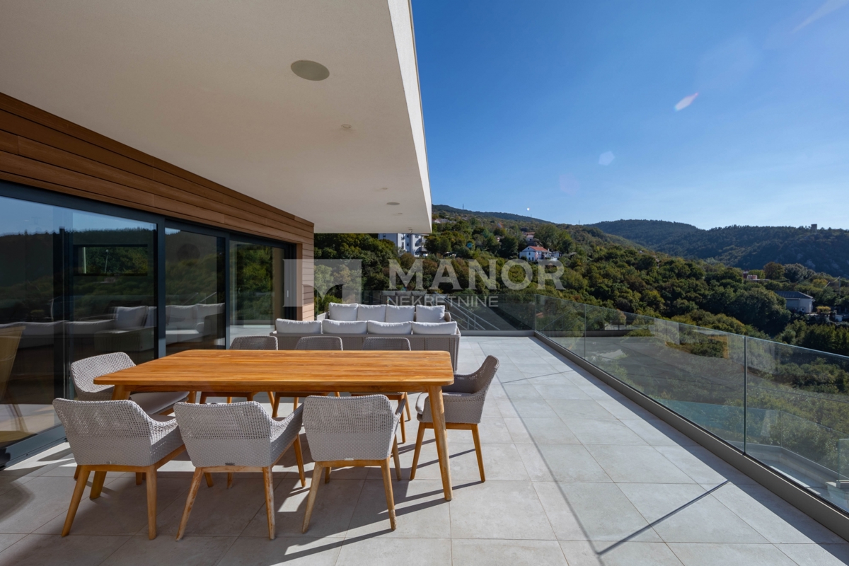 HRELJIN – Villa moderna con vista mare